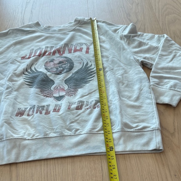 Target Journey Graphic Women's Sweatshirt - Gray Tie Dye - Picture 4 of 8